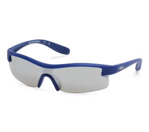 SKECHERS Matte Semi Wrap Sunglasses NAVY Best Sale