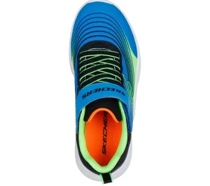SKECHERS Microspec Advance AZUL / LIMA Best Sale