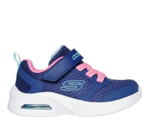 SKECHERS Microspec Max - Racer Gal NAVY / ROSA Clearance
