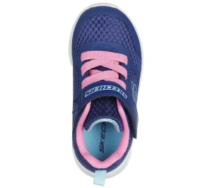 SKECHERS Microspec Max - Racer Gal NAVY / ROSA Clearance