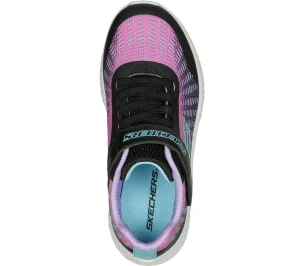 SKECHERS Microspec Plus - Disco Dreaming PRETO / MULTICOR Clearance