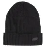 SKECHERS Mixed Rib Knit Beanie PRETO New
