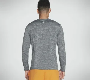 SKECHERS On The Road Long Sleeve CINZENTO CLARO Clearance