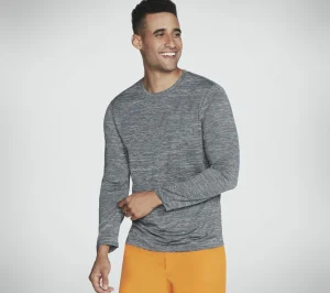 SKECHERS On The Road Long Sleeve CINZENTO CLARO Clearance