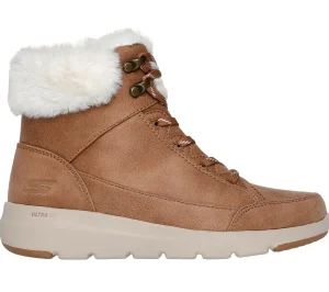 SKECHERS On-the-GO Glacial Ultra - Cozyly CASTANHO CLARO Fashion