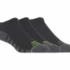 SKECHERS 3 Pack GOdri Terry Performance Socks PRETO Fashion