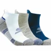 SKECHERS 3 Pack Half Terry Low Cut Socks BRANCO Clearance
