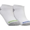 SKECHERS 6 Pack Low Cut Walking Socks BRANCO Sale
