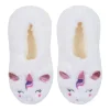 SKECHERS Plush Unicorn Slipper Socks - 1 Pack BRANCO Clearance
