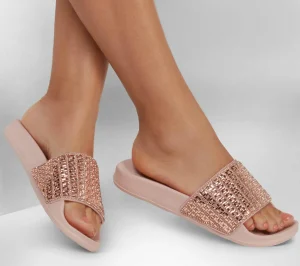 SKECHERS Pop Ups - New Spark ROSA / DOURADO New