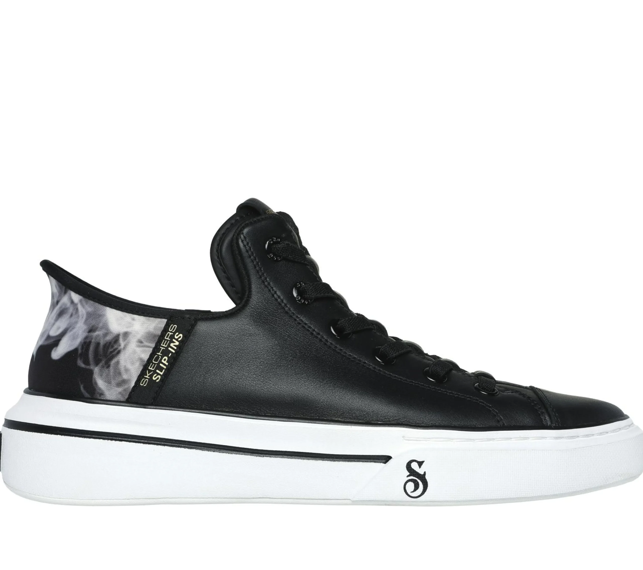 premium_leather_skechers__0.webp SKECHERS Premium Leather Slip-ins: Snoop One - OG PRETO / BRANCO New