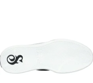 SKECHERS Premium Leather Slip-ins: Snoop One - OG PRETO / BRANCO New