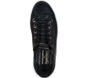 SKECHERS Premium Leather Slip-ins Snoop One - OG PRETO Clearance
