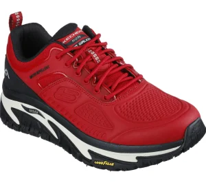 SKECHERS Relaxed Fit: Arch Fit Road Walker - Recon VERMELHO / PRETO Best Sale