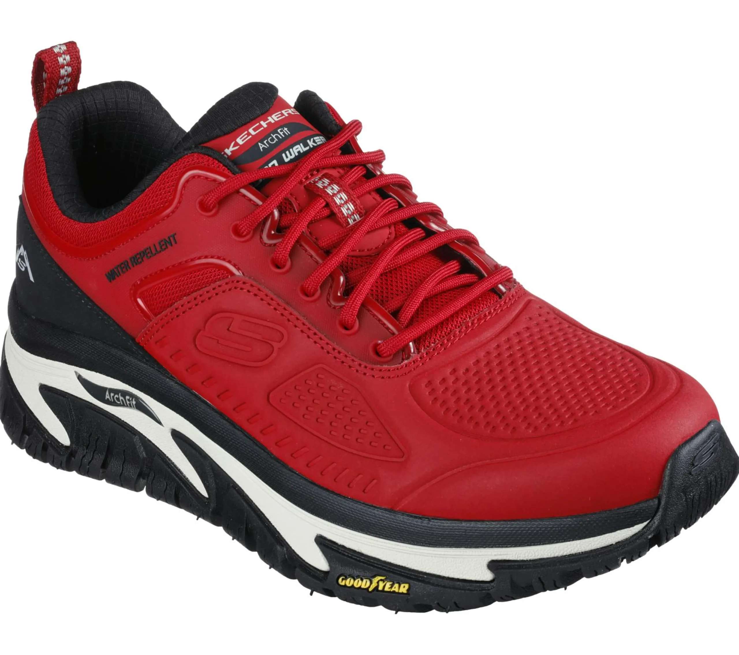 relaxed_fit_arch_fit_road_4.webp SKECHERS Relaxed Fit: Arch Fit Road Walker - Recon VERMELHO / PRETO Best Sale