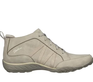 SKECHERS Relaxed Fit: Breathe-Easy - Friendly Ties TAUPE Cheap