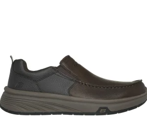 SKECHERS Relaxed Fit: Calabrio - Bazley CASTANHO ESCURO Hot