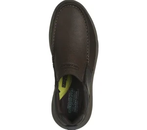 SKECHERS Relaxed Fit: Calabrio - Bazley CASTANHO ESCURO Hot