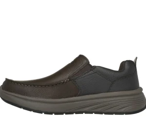 SKECHERS Relaxed Fit: Calabrio - Bazley CASTANHO ESCURO Hot