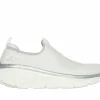 SKECHERS Relaxed Fit: D'Lux Walker 2.0 - Sparkle Forever BRANCO / PRATEADO Best