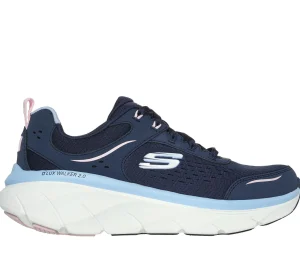 SKECHERS Relaxed Fit: D'Lux Walker 2.0 - Daisy Doll NAVY / ROSA Best