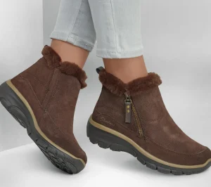 SKECHERS Relaxed Fit: Easy Going - Cool Zip! CHOCOLATE Flash Sale
