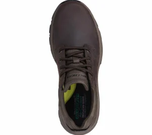 SKECHERS Relaxed Fit: Knowlson - Leland CASTANHO ESCURO Outlet