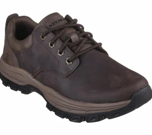 SKECHERS Relaxed Fit: Knowlson - Leland CASTANHO ESCURO Outlet