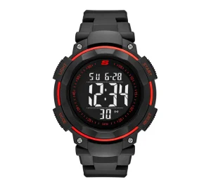 SKECHERS Ruhland Watch PRETO / VERMELHO Cheap