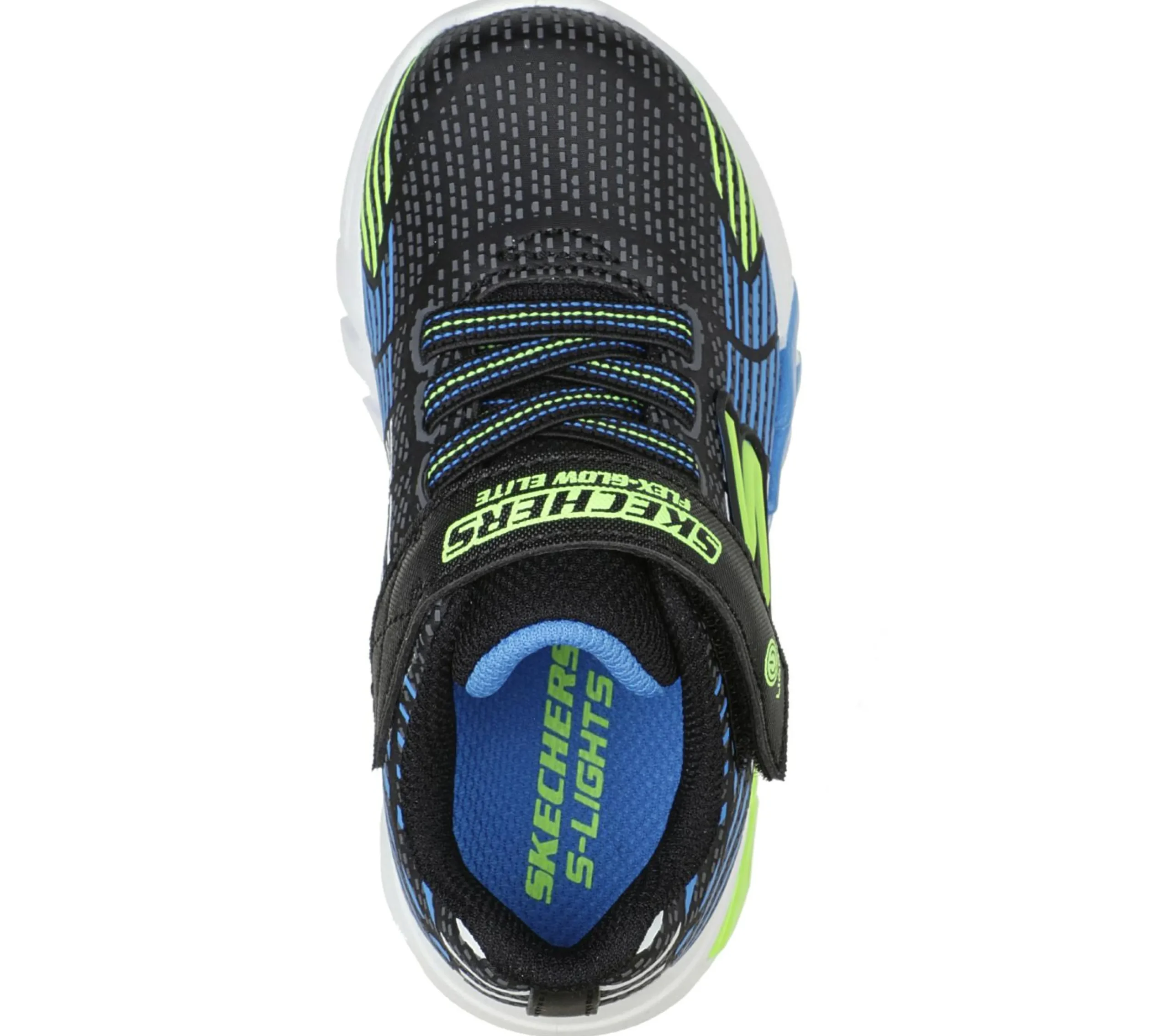 s_lights_flexglow_elite_1.webp SKECHERS S Lights: Flex-Glow Elite PRETO / LIMA Fashion