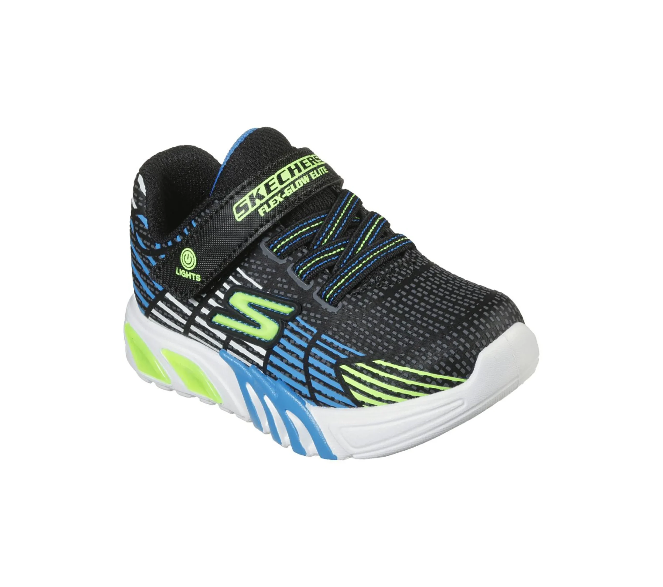s_lights_flexglow_elite_4.webp SKECHERS S Lights: Flex-Glow Elite PRETO / LIMA Fashion