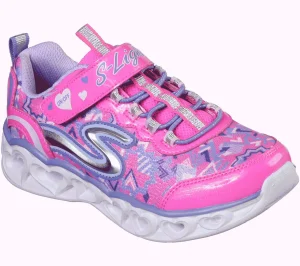 SKECHERS S Lights: Heart Lights ROSA NEON / MULTICOR Outlet