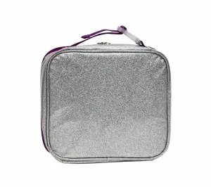 SKECHERS Accessories Flip Sequin Lunch Tote ROSA CHOQUE New