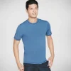 SKECHERS Apparel Kinetic Tee Shirt AZUL New