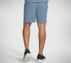 SKECHERS Apparel Movement 7 Inch Short II AZUL / CINZENTO Cheap