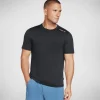 SKECHERS Apparel Skech-Air Tee Shirt PRETO Cheap