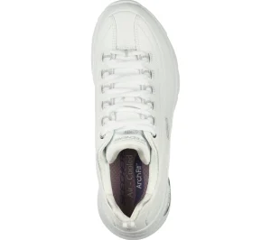 SKECHERS Arch Fit - Citi Drive BRANCO / PRATEADO Flash Sale