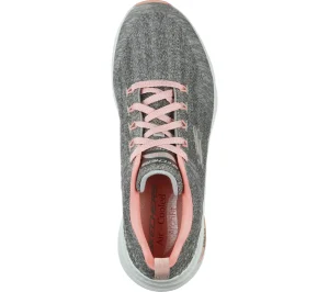 SKECHERS Arch Fit - Comfy Wave CINZENTO / ROSA Best Sale