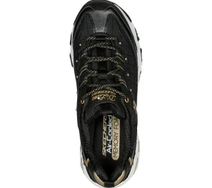 SKECHERS D'Lites PRETO / DOURADO Cheap