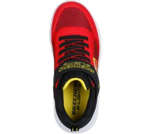 SKECHERS Meteor-Lights - Krendox VERMELHO / PRETO Hot