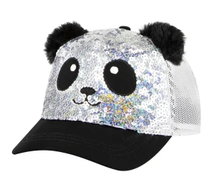 SKECHERS Sequin Panda Hat PRATEADO / PRETO Online