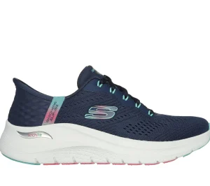 SKECHERS Slip-ins: Arch Fit 2.0 - Easy Chic NAVY / TURQUESA New