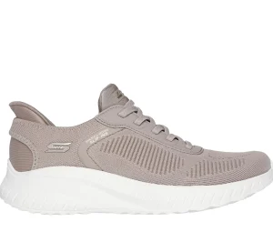 SKECHERS Slip-ins: BOBS Sport Squad Chaos TAUPE Flash Sale