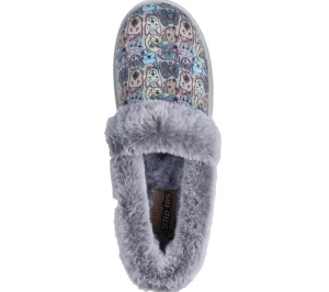 SKECHERS Slip-ins: BOBS Too Cozy - Family Tree CINZENTO / MENTA Sale