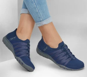 SKECHERS Slip-ins: Breathe-Easy - Roll-With-Me NAVY Shop
