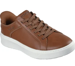 SKECHERS Slip-ins: Court Break - Double Vented COGNAC Discount