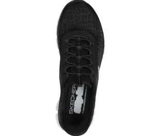 SKECHERS Slip-ins: Glide-Step - Prism PRETO / DOURADO ROSA Online