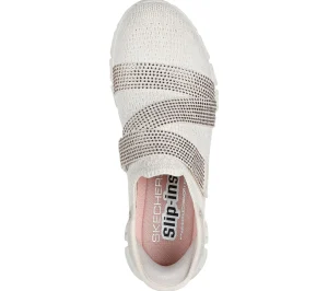 SKECHERS Slip-ins: Glide-Step - High Shine NATURAL / DOURADO Sale