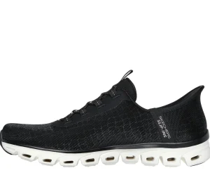 SKECHERS Slip-ins: Glide-Step - Prism PRETO / DOURADO ROSA Online