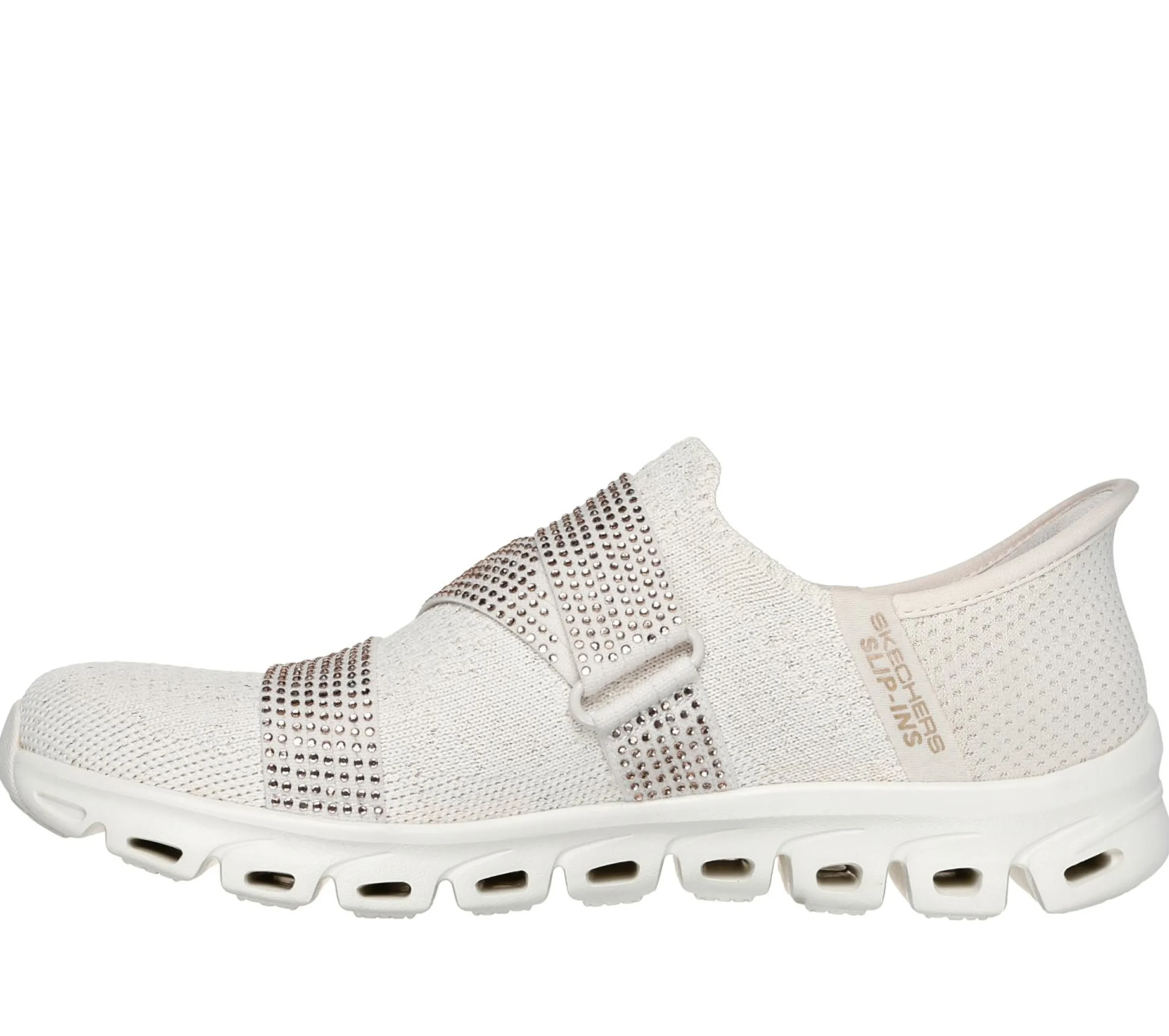 skechers_slipins_glideste_3-4.webp SKECHERS Slip-ins: Glide-Step - High Shine NATURAL / DOURADO Sale